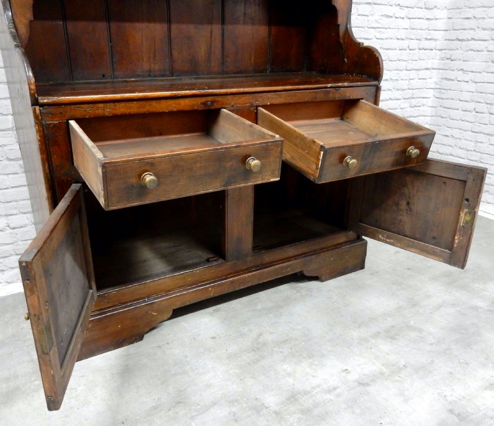 Antique Pine Kitchen Dresser View III