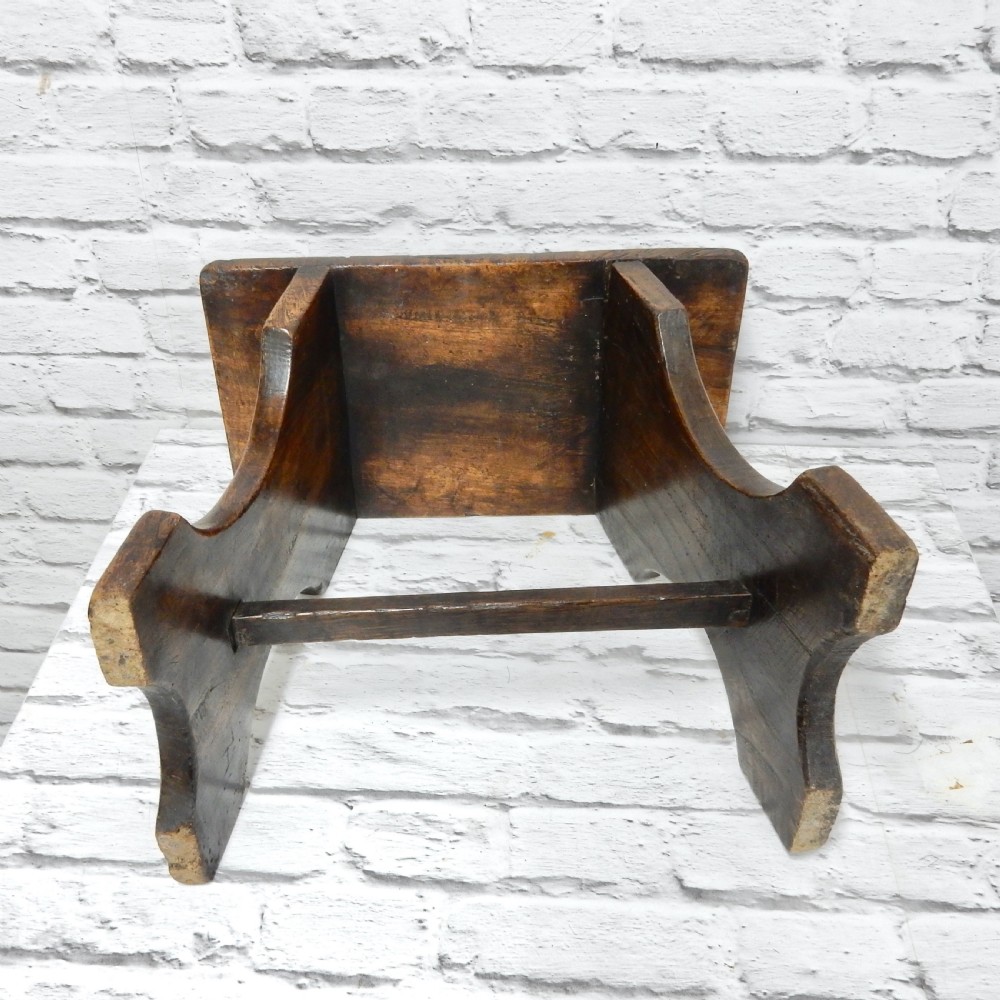 C19th Trestle Stool View VI