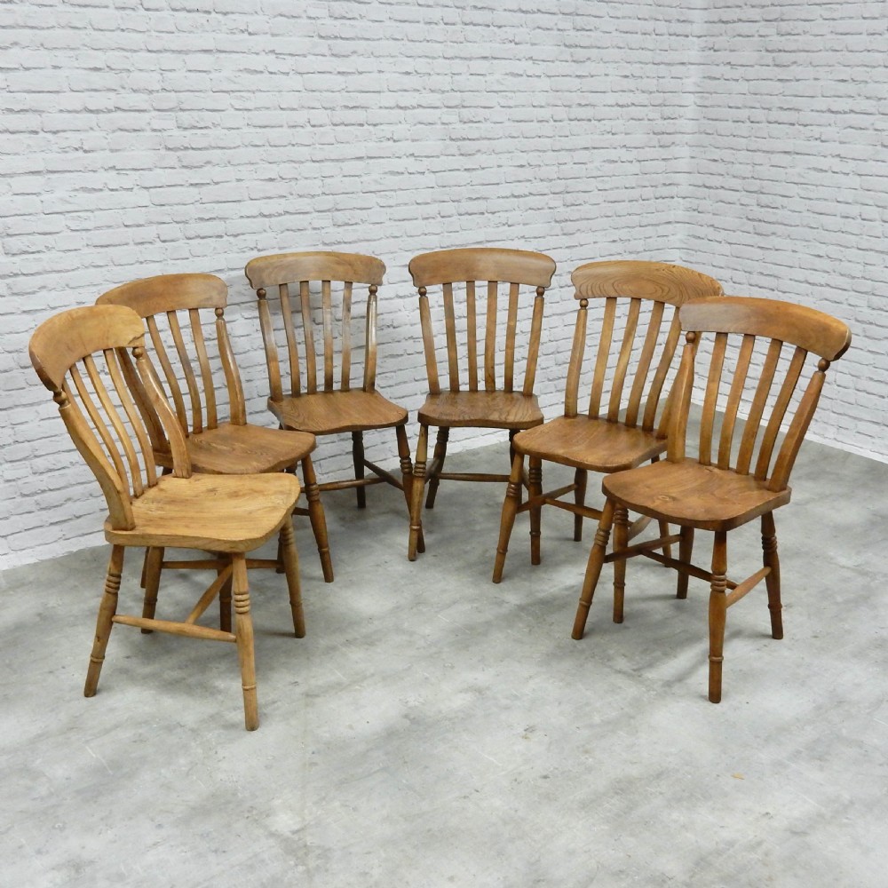 6x Windsor Kitchen Chairs