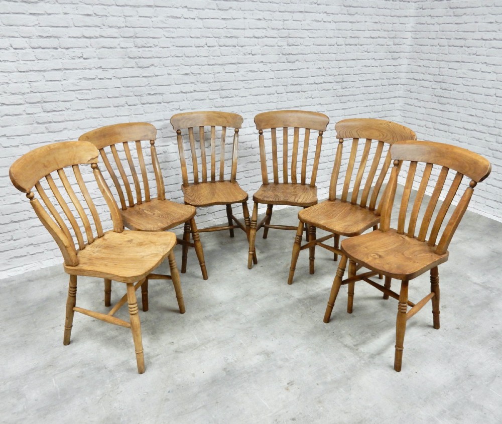 6x Windsor Kitchen Chairs View II