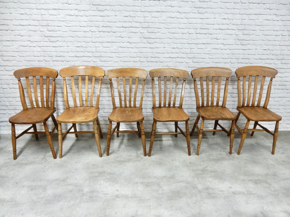 6x Windsor Kitchen Chairs View III