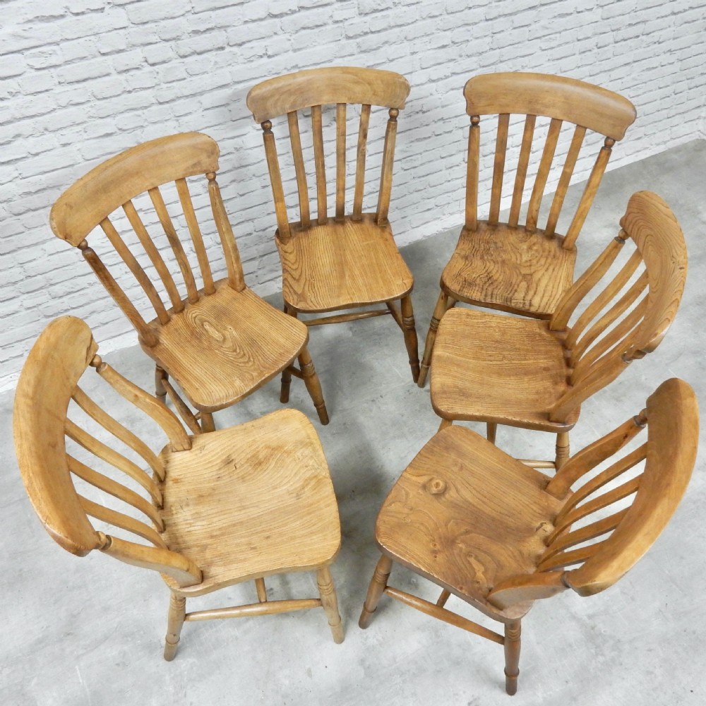 6x Windsor Kitchen Chairs View IV