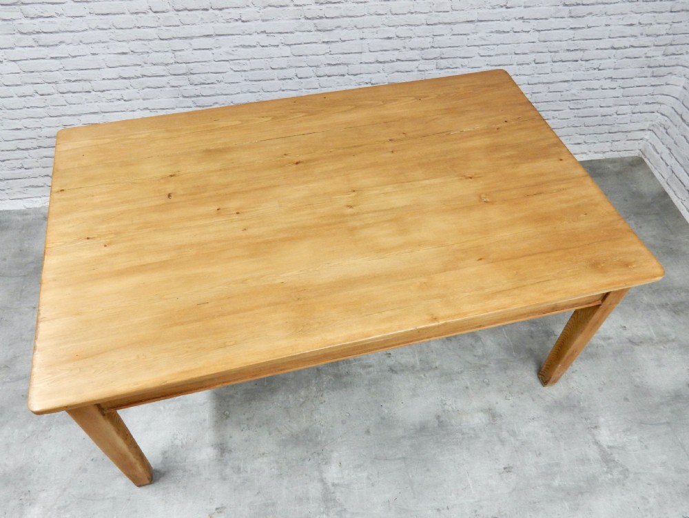 Large Pine Kitchen Table View V