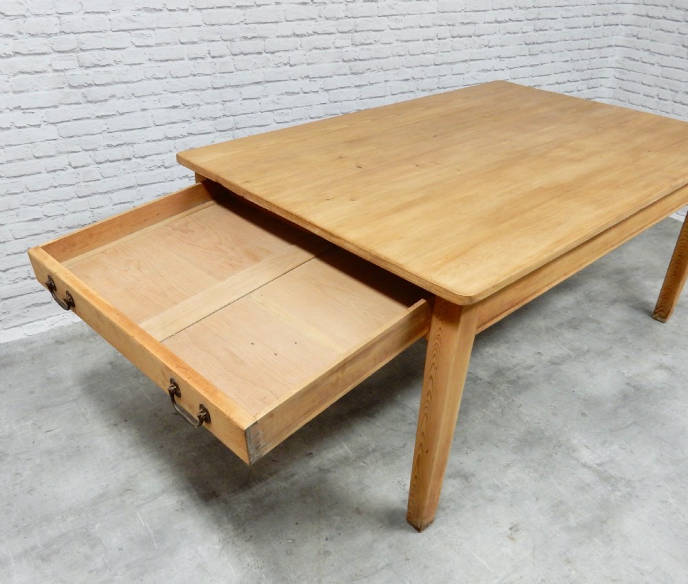 Large Pine Kitchen Table View VII