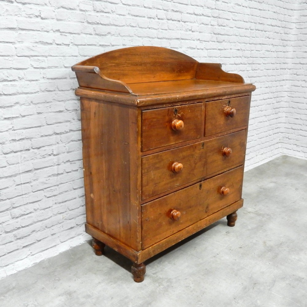 Original Pine Chest of Drawers View V