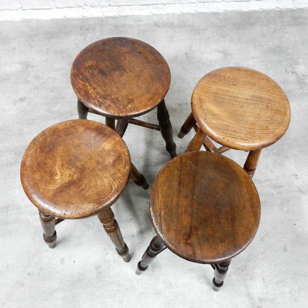 Group of 4 Pub Stools View VI
