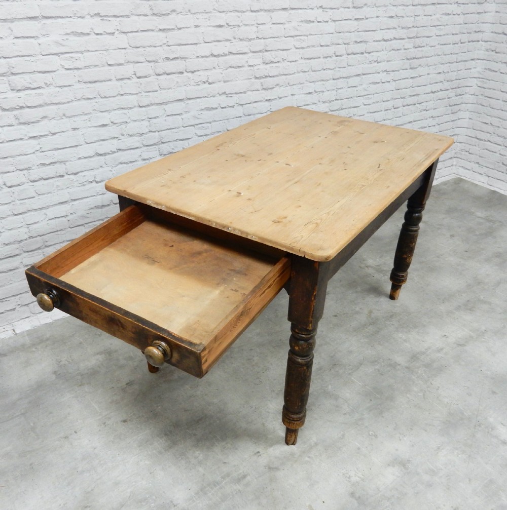 Small Pine Kitchen Table View IV
