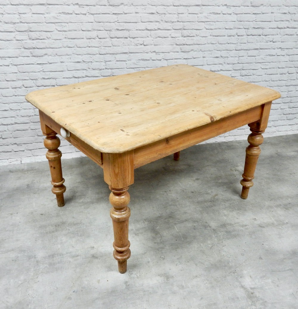Small Pine Kitchen Table View IV