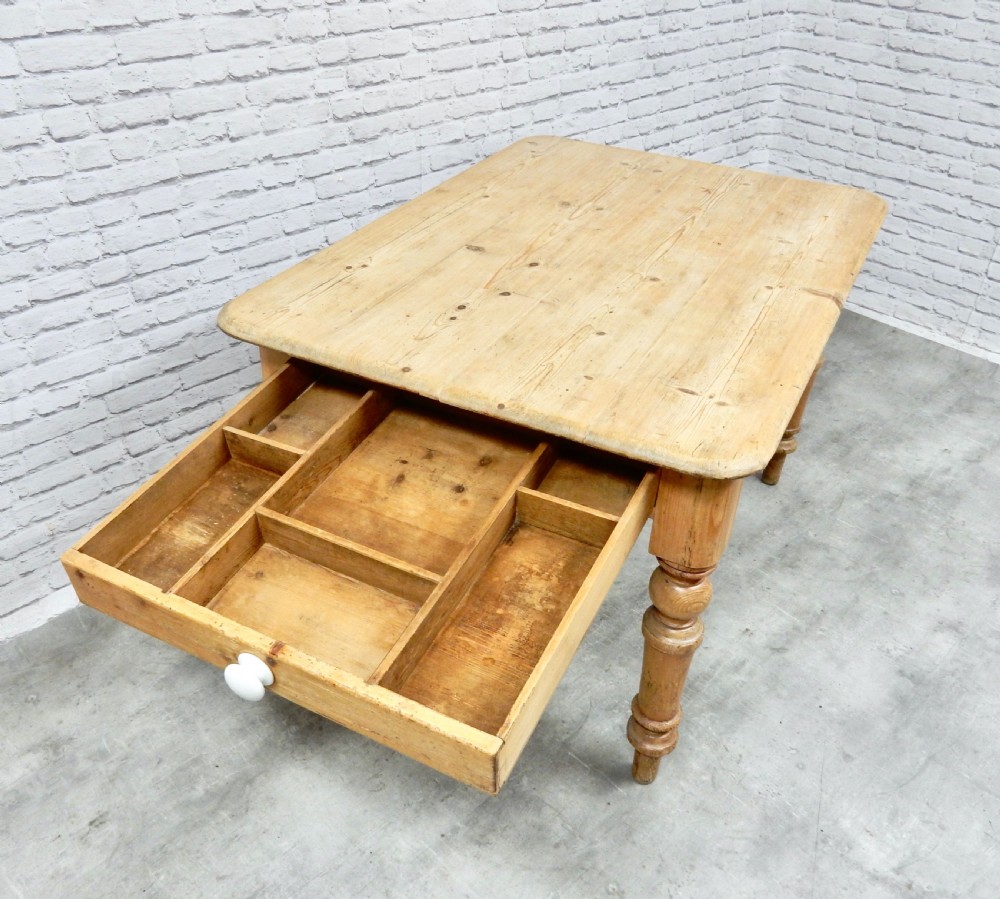 Small Pine Kitchen Table View V