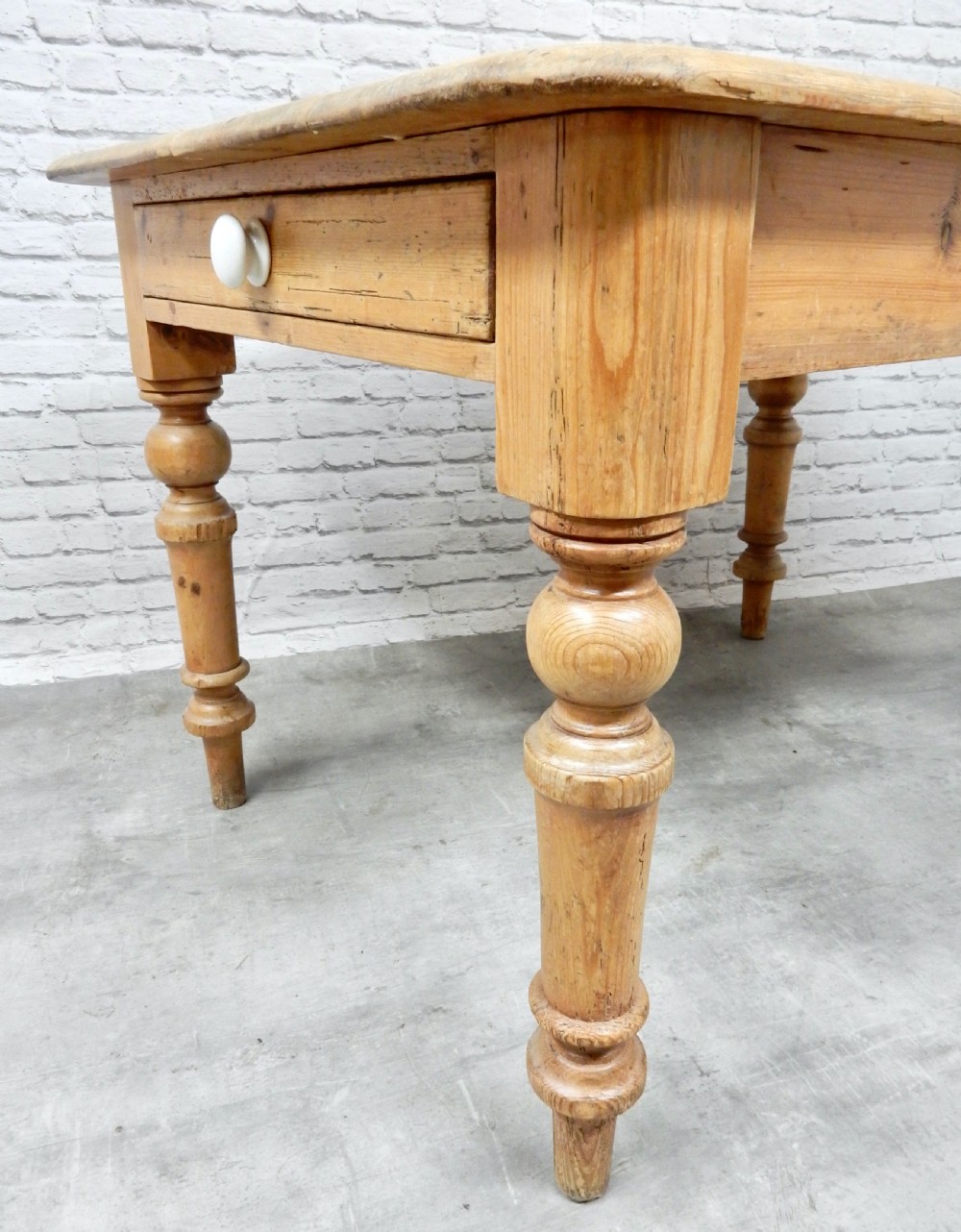 Small Pine Kitchen Table View VI