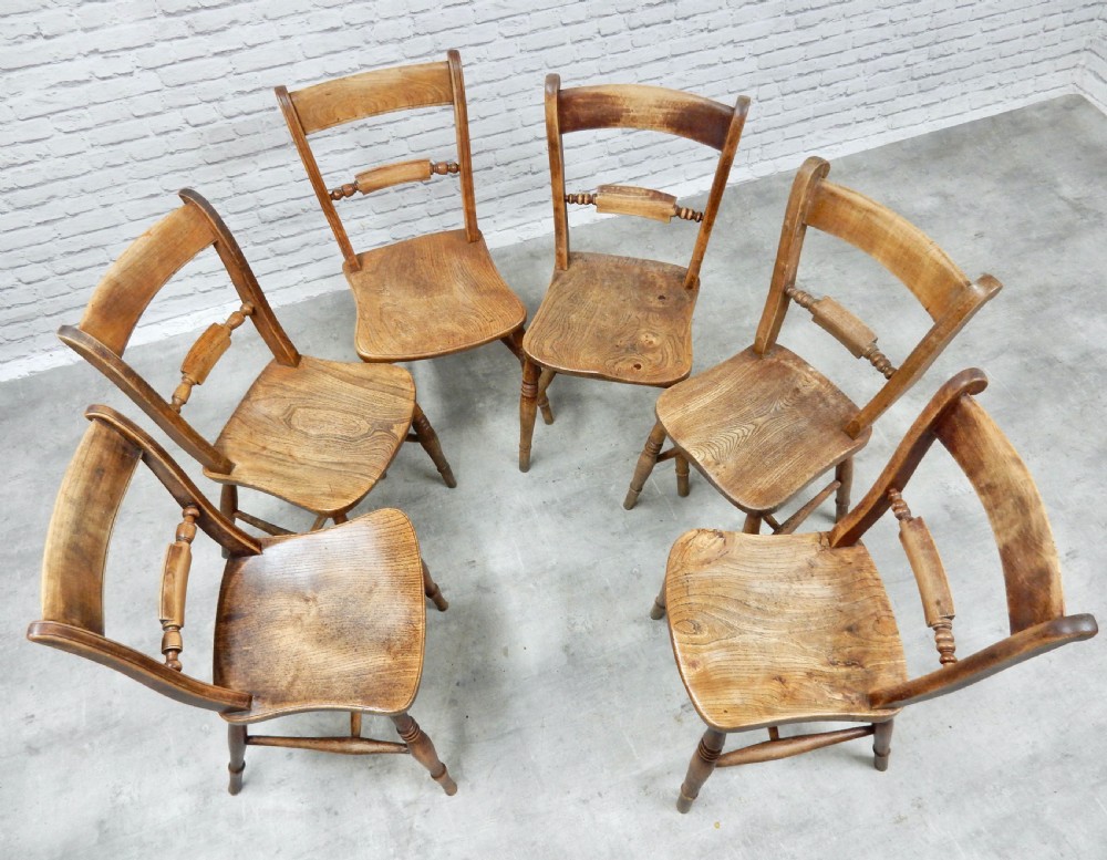 Windsor Kitchen Chairs x6 View III