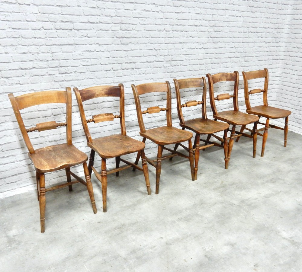 Windsor Kitchen Chairs x6 View IV