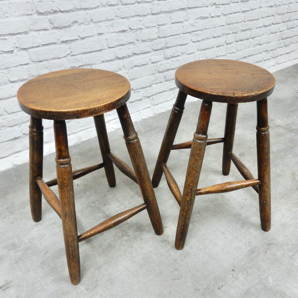 2x C19th stools View II