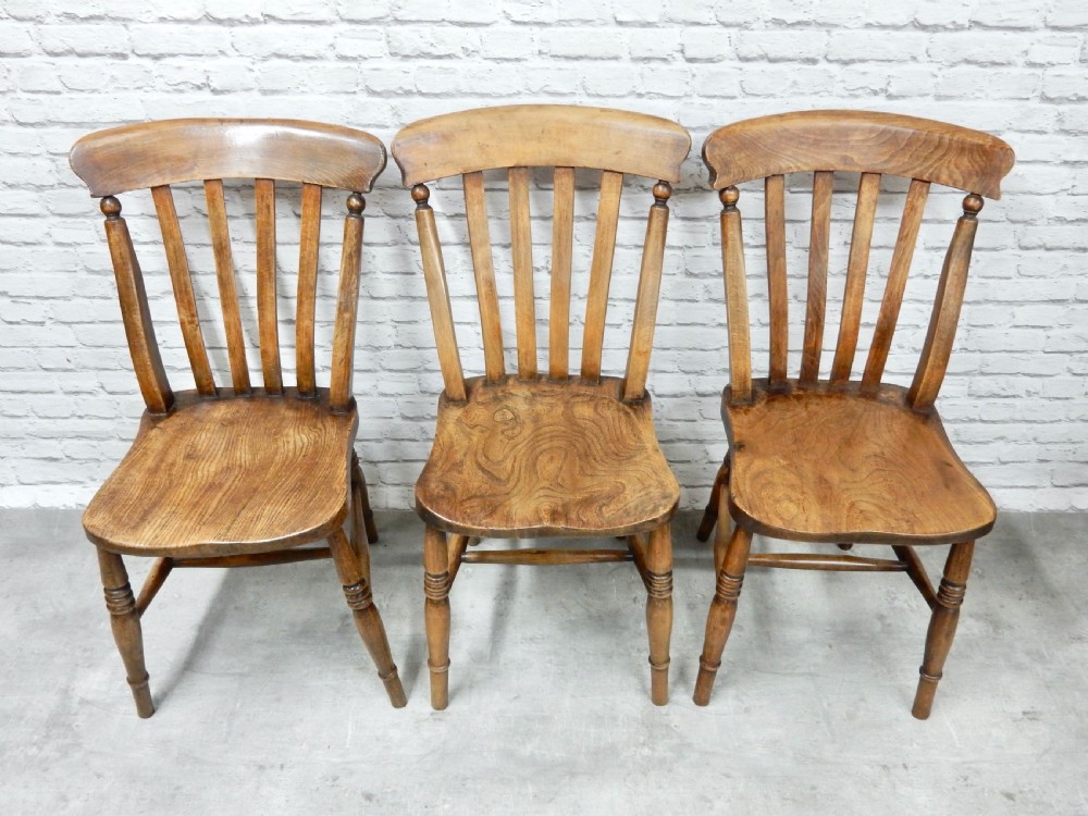 Set 6 Windsor Kitchen Chairs View VI