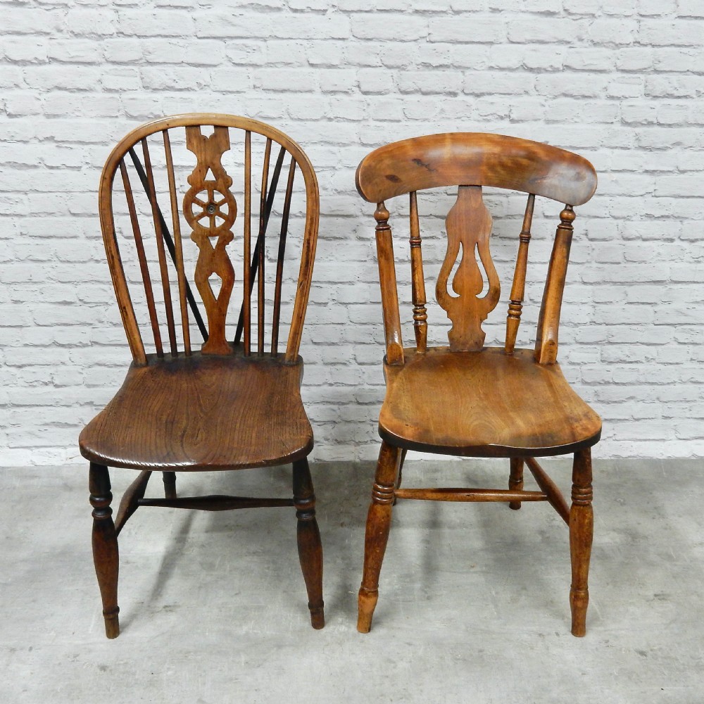 8x Windsor Kitchen Chairs View IV