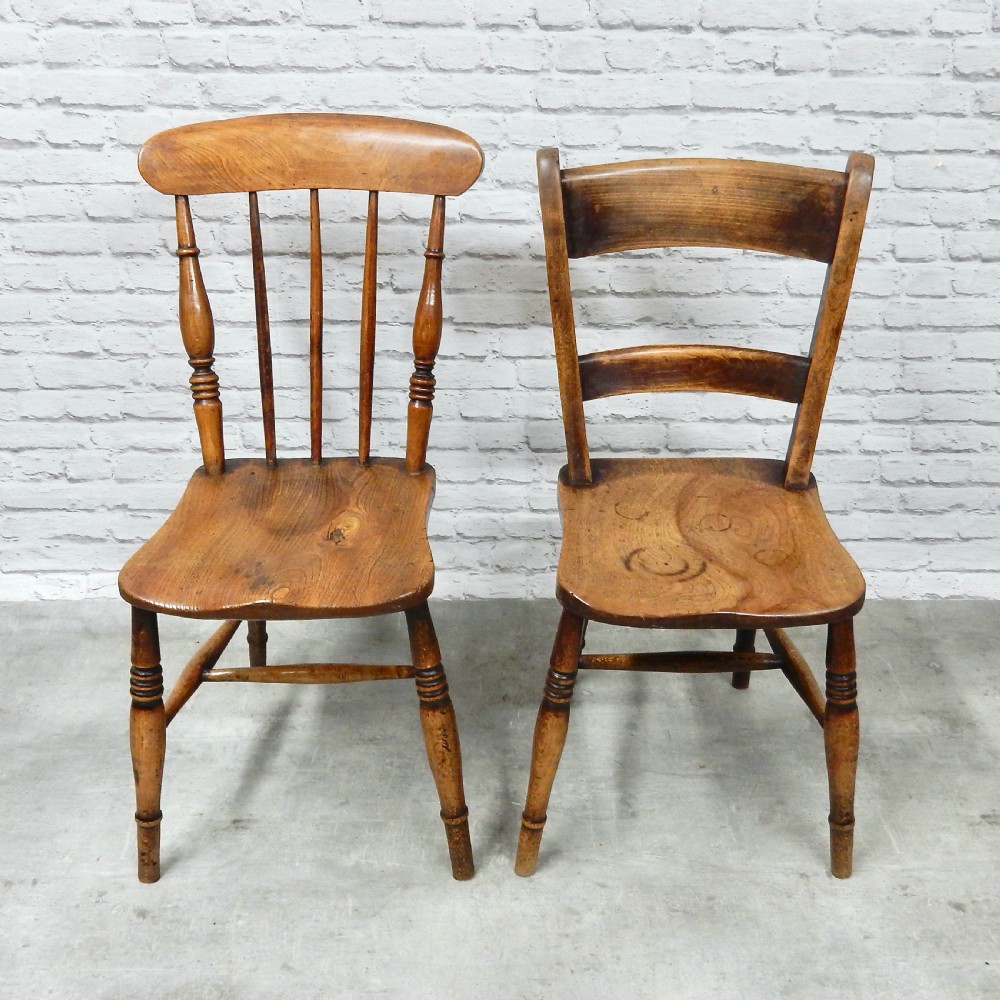 8x Windsor Kitchen Chairs View V