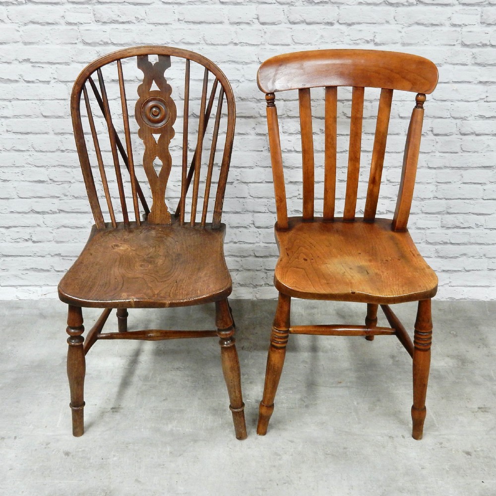 8x Windsor Kitchen Chairs View VI