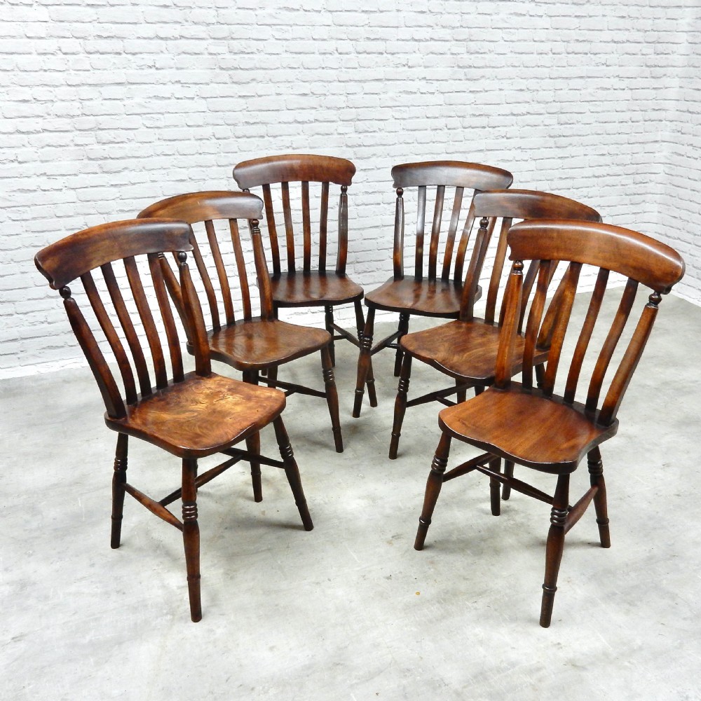 6x Windsor Kitchen Chairs View II