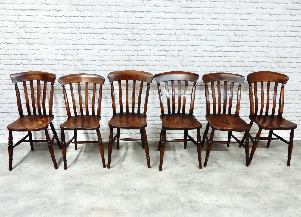 6x Windsor Kitchen Chairs View III