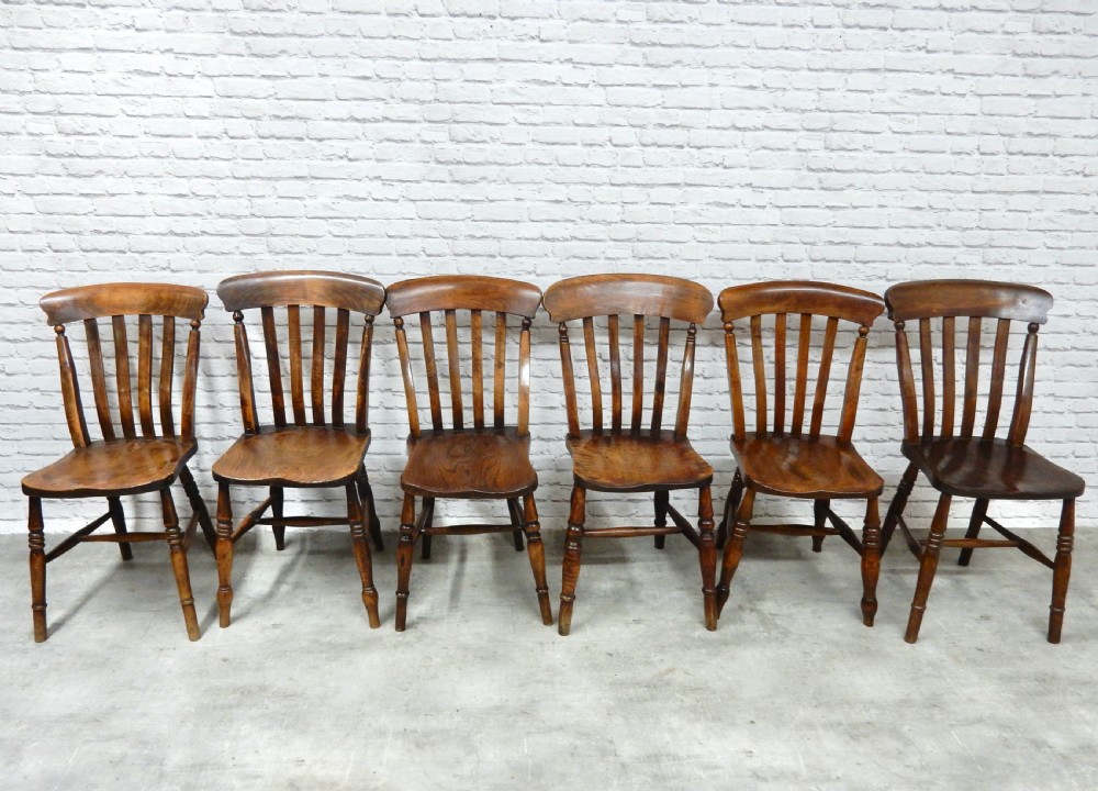 6x Windsor Kitchen Chairs View III