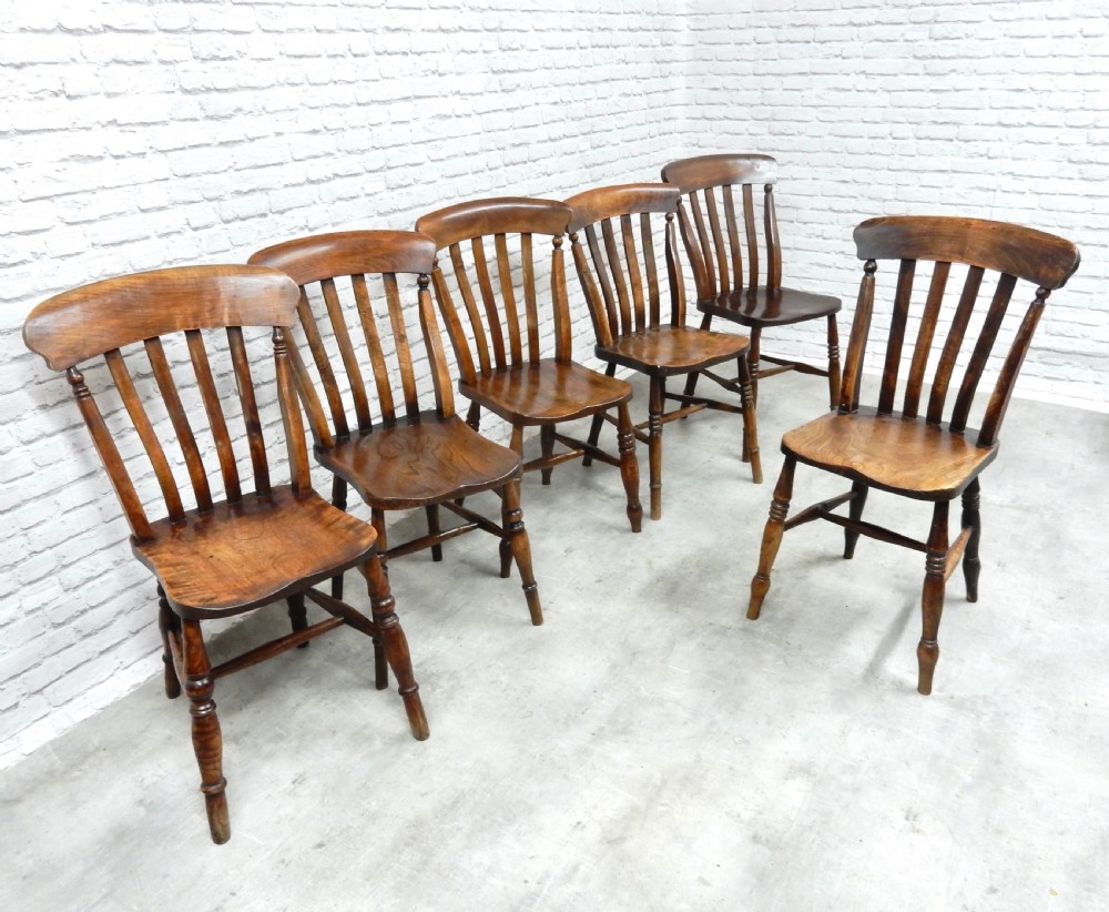6x Windsor Kitchen Chairs View IV