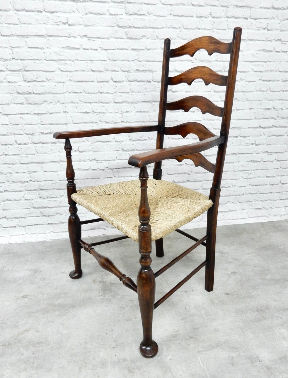 Large ladder back Armchair View IV