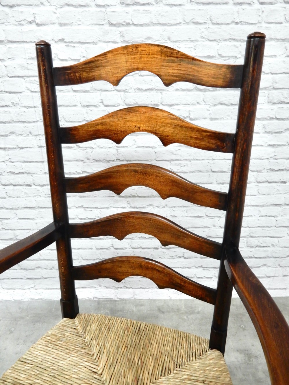 Large ladder back Armchair View VI