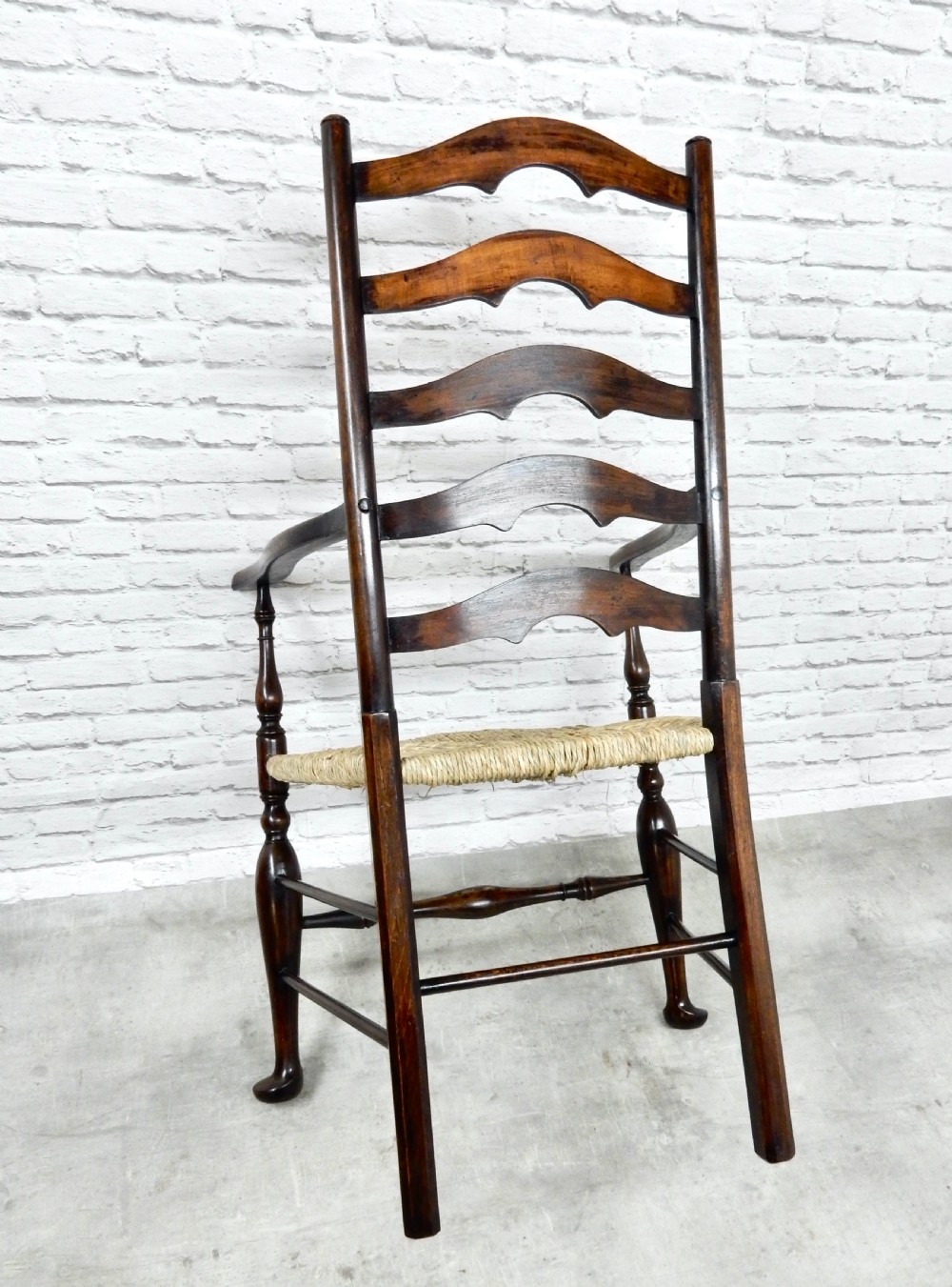 Large ladder back Armchair View VII