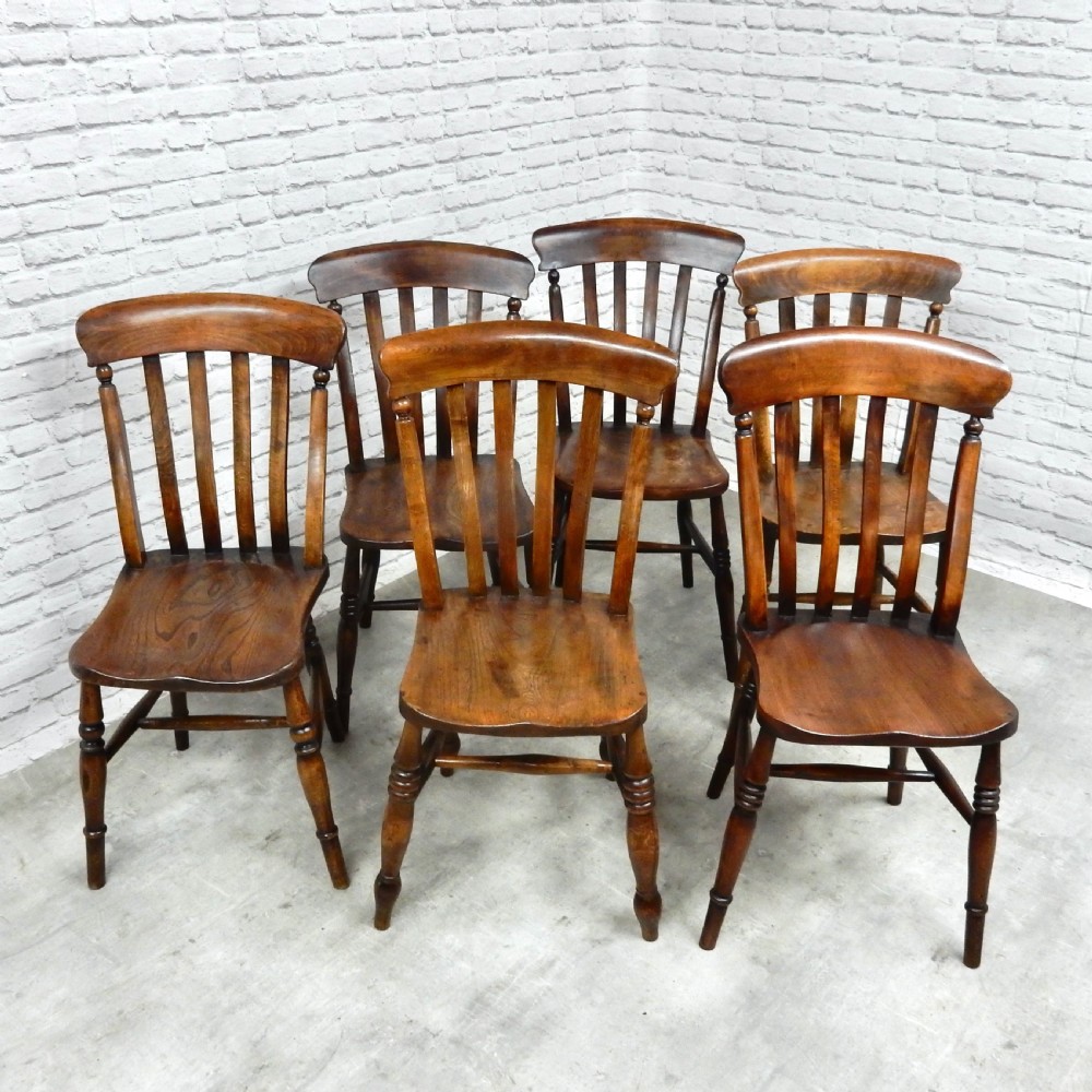 6x Windsor Kitchen Chairs View II