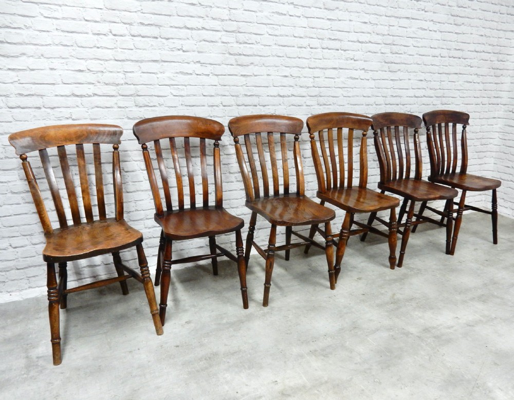 6x Windsor Kitchen Chairs View IV
