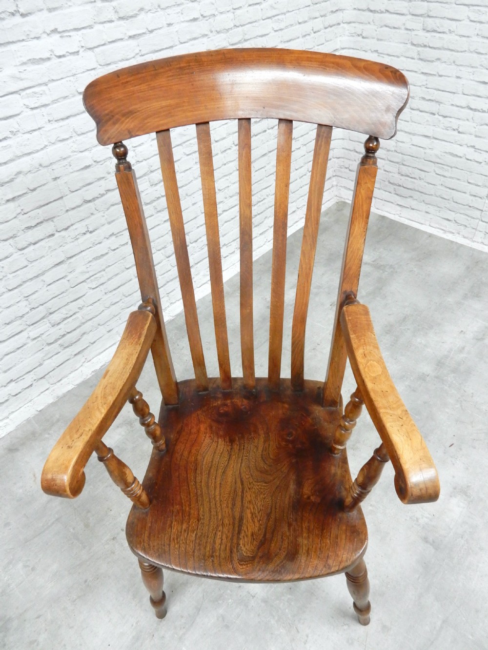 Antique Windsor Armchair View V