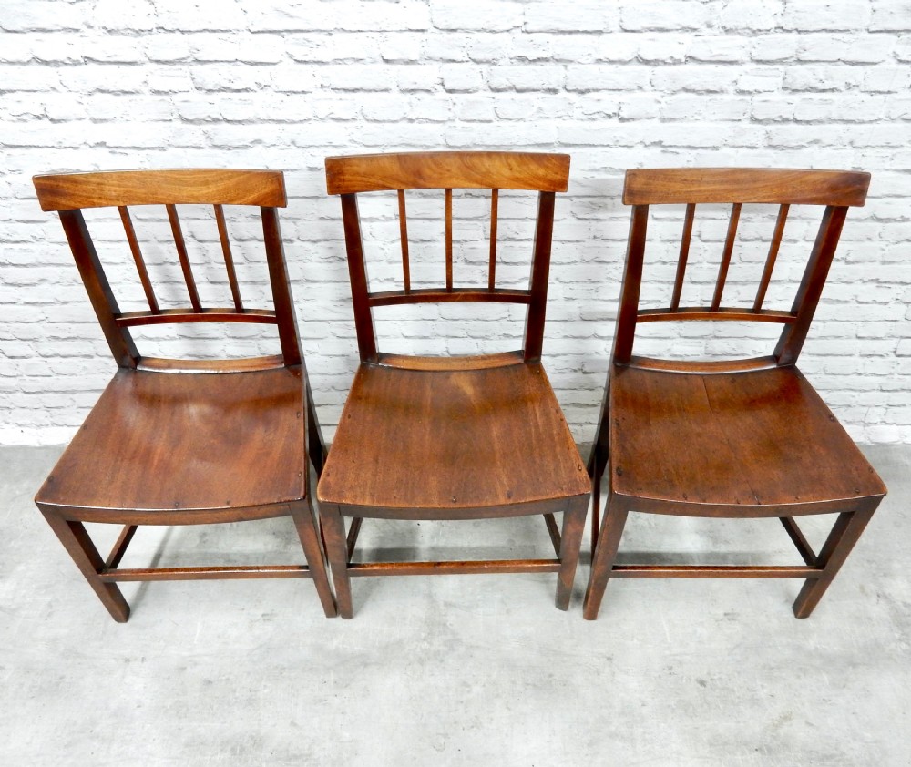 Set 6 Mahogany Dining Chairs View VII