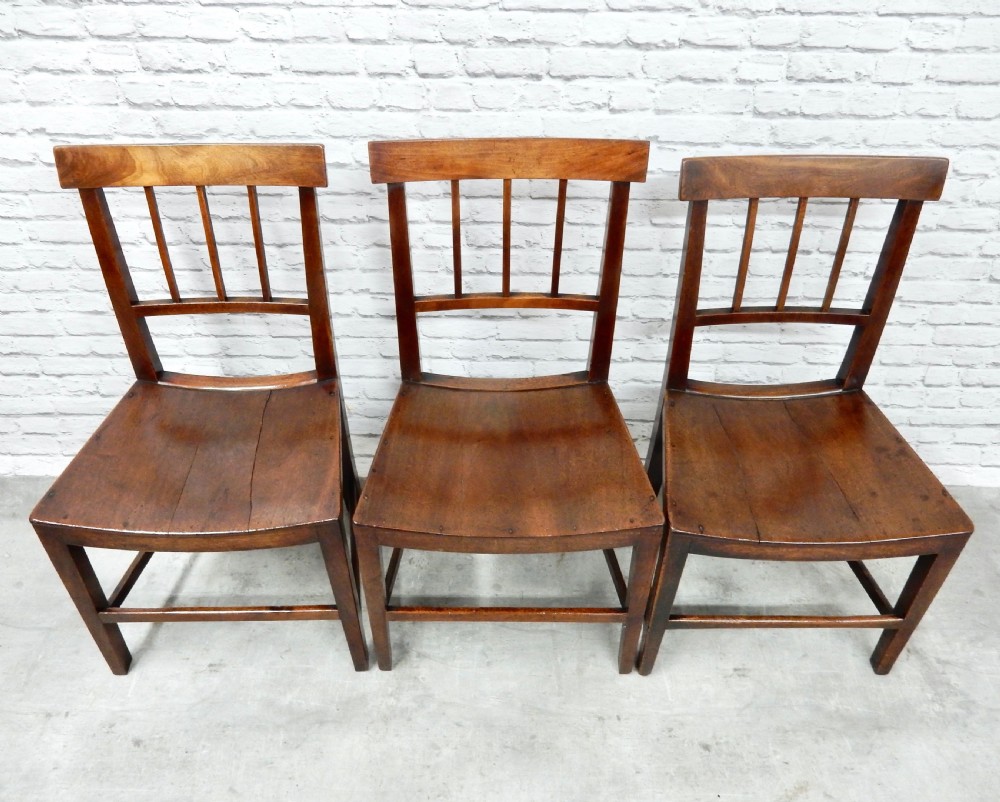 Set 6 Mahogany Dining Chairs View X