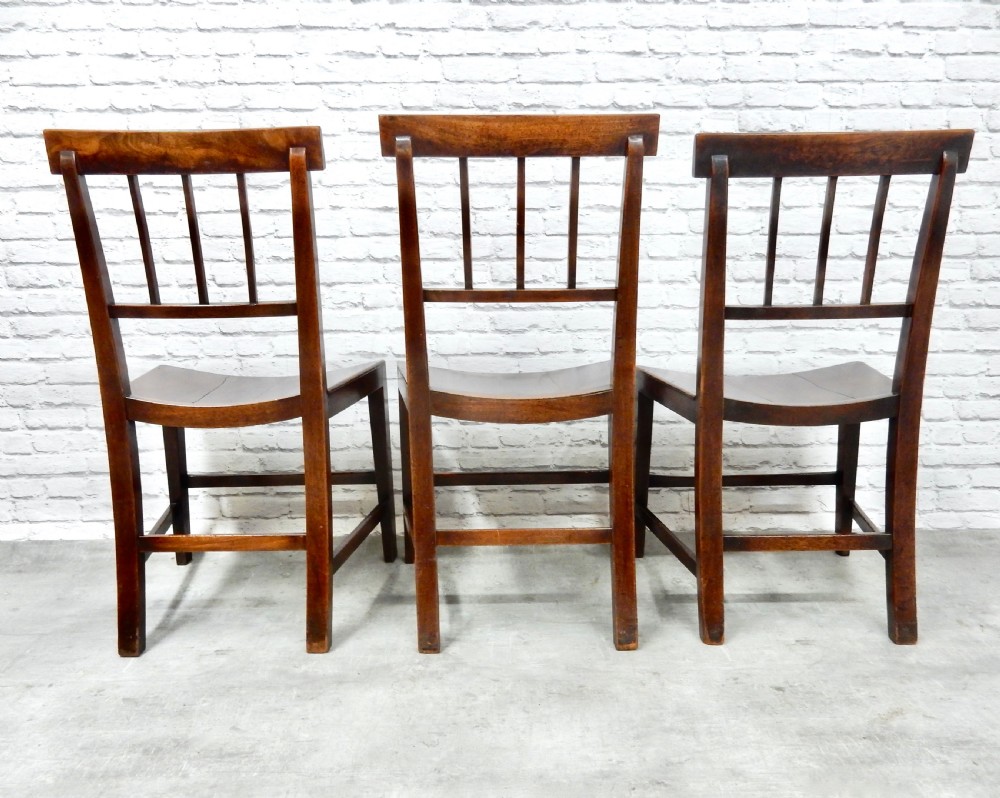 Set 6 Mahogany Dining Chairs View XI