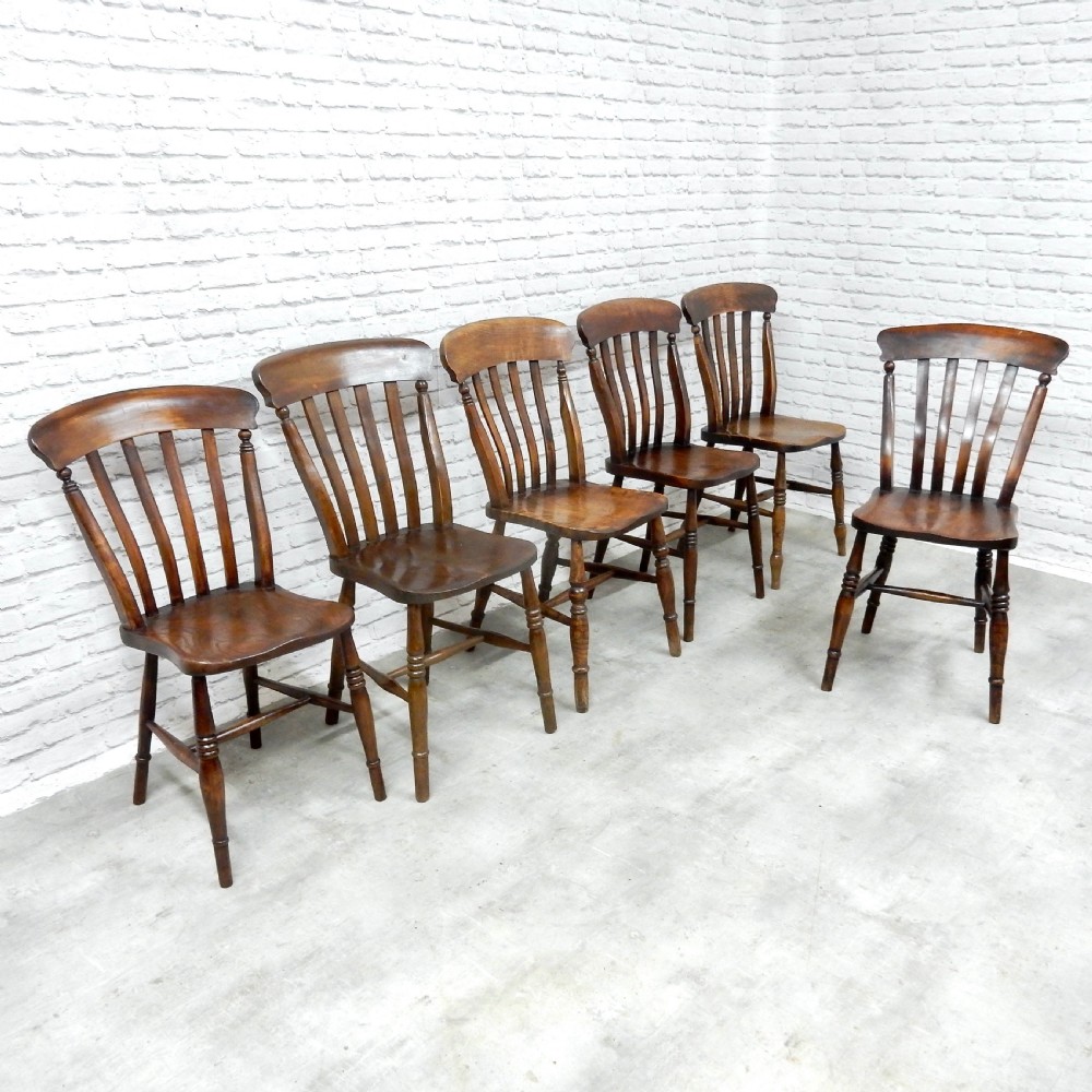 6x Windsor Kitchen Chairs