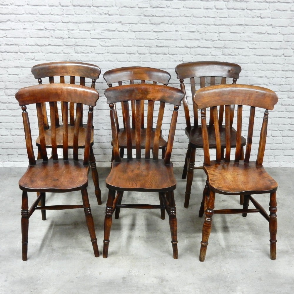 6x Windsor Kitchen Chairs View III