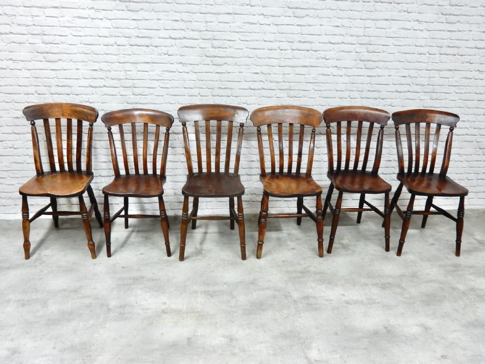 6x Windsor Kitchen Chairs View IV