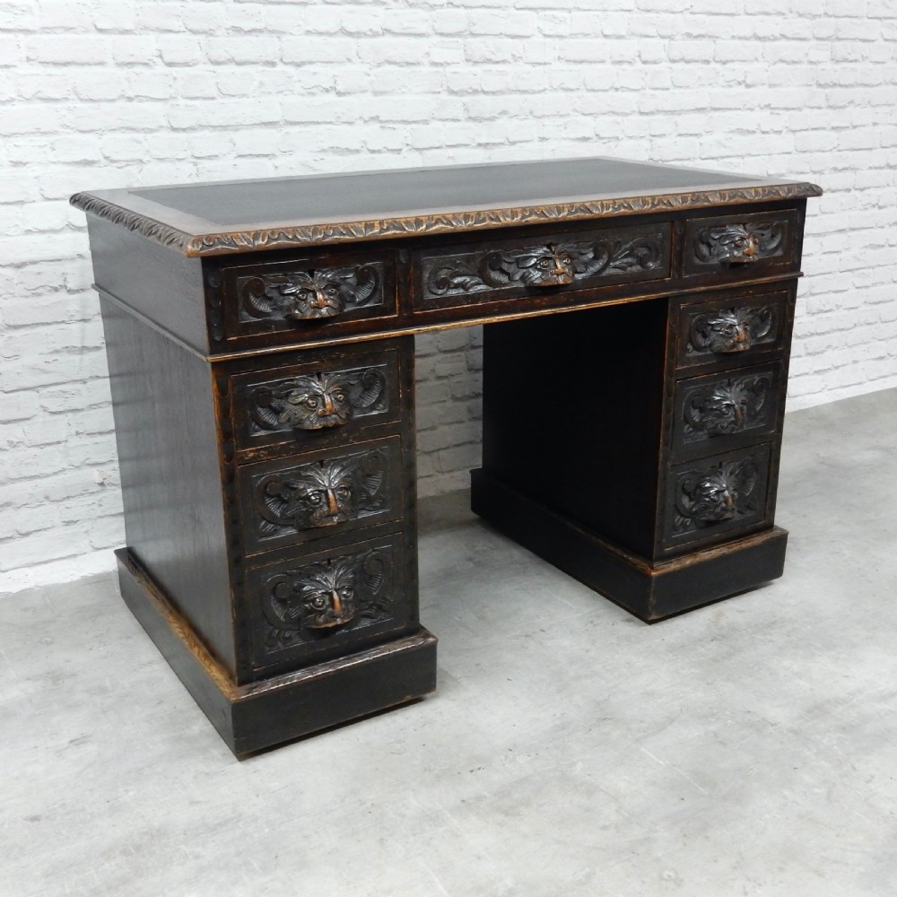 Small Green Man Desk