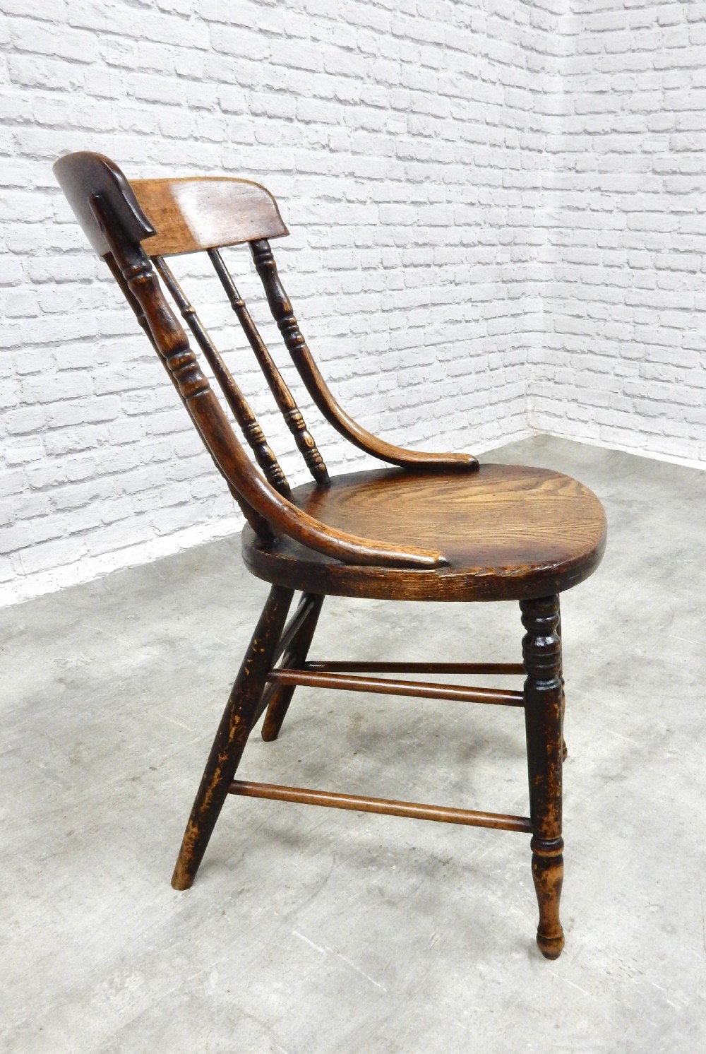 Set 4 Country Kitchen Chairs View V