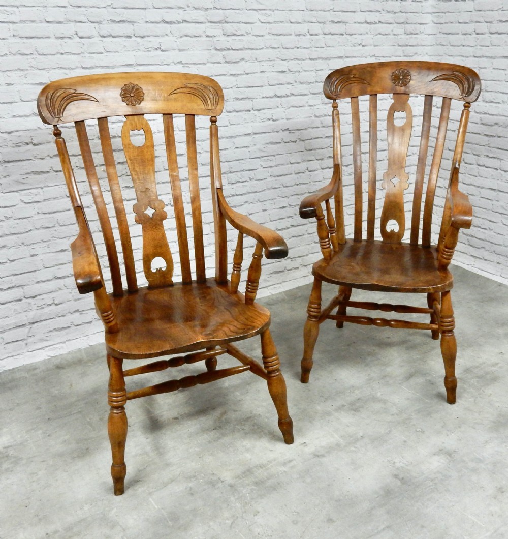 2x Windsor Armchairs View III