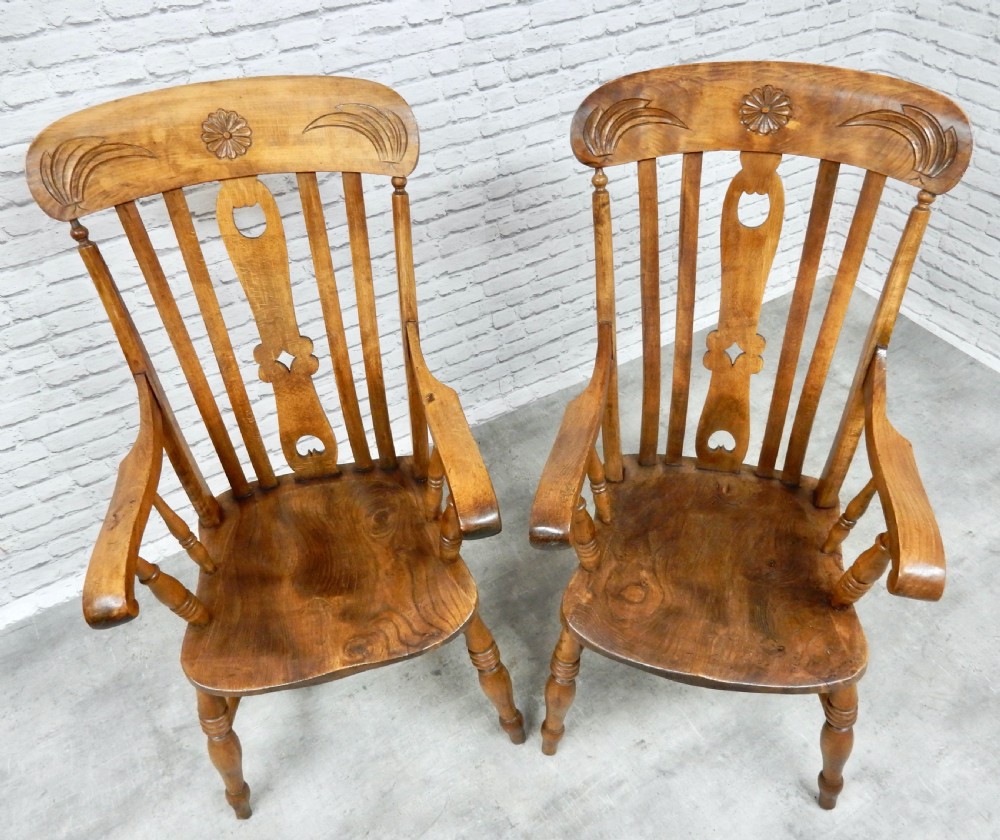 2x Windsor Armchairs View IV