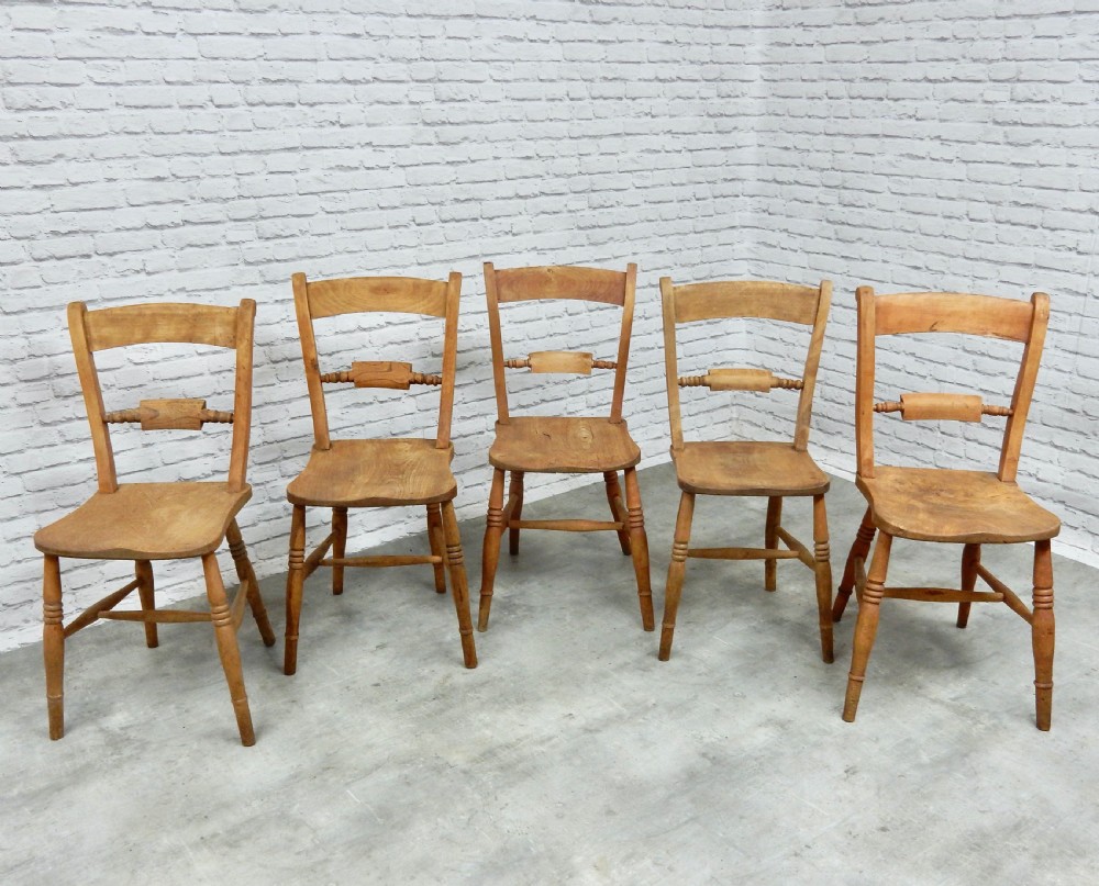 5x Windsor Kitchen Chairs View IV