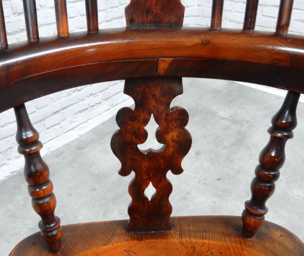Yew Wood Windsor Armchair View VIII