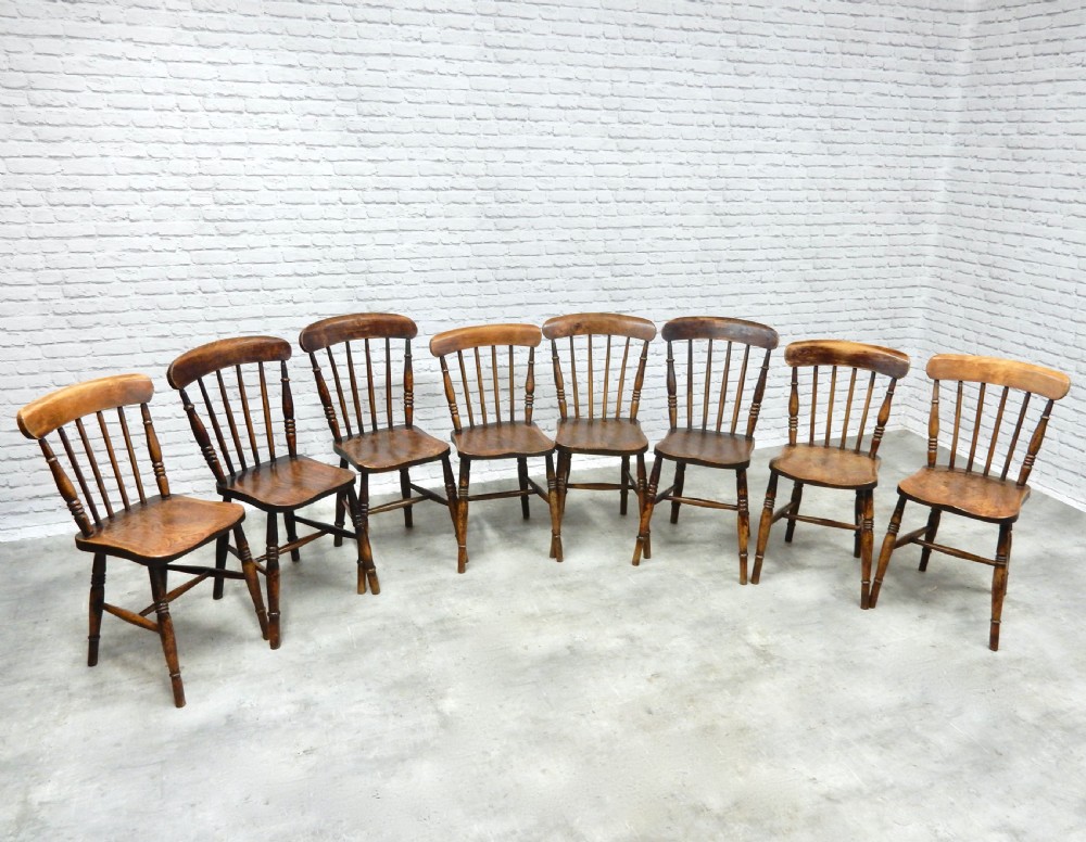 8x Windsor Kitchen Chairs View VI