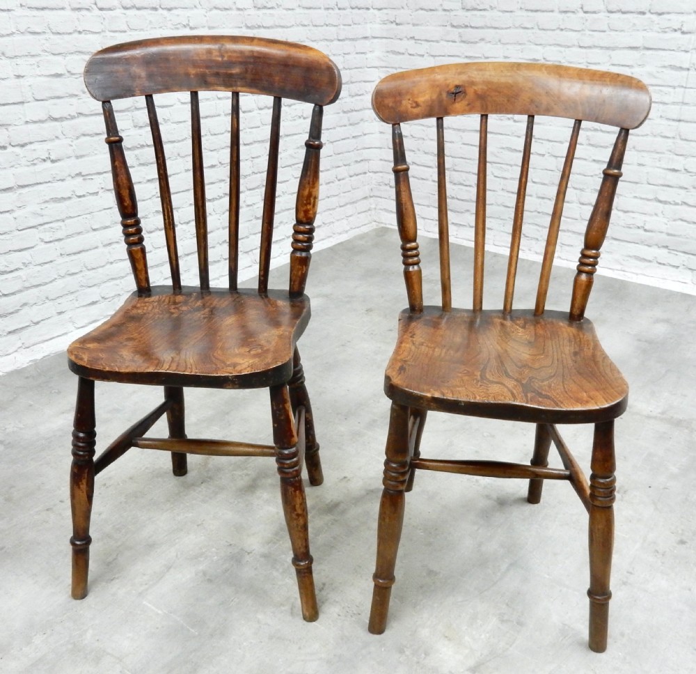 8x Windsor Kitchen Chairs View IX