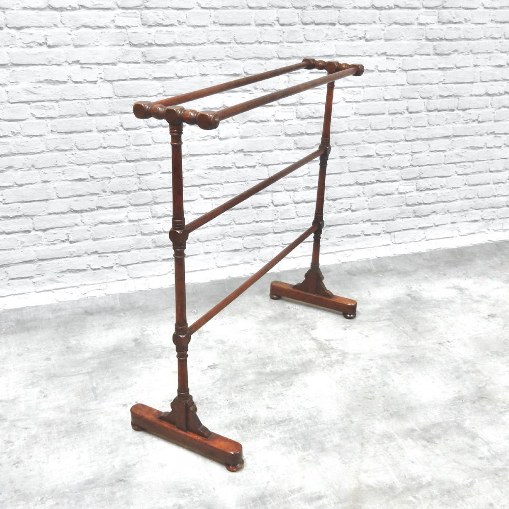 Mahogany Towel Rail
