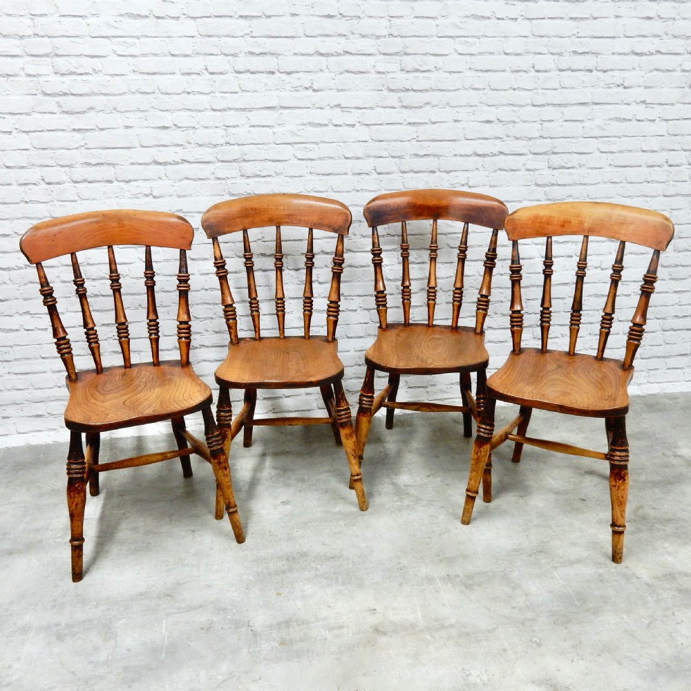 Set 4 Windsor Kitchen Chairs