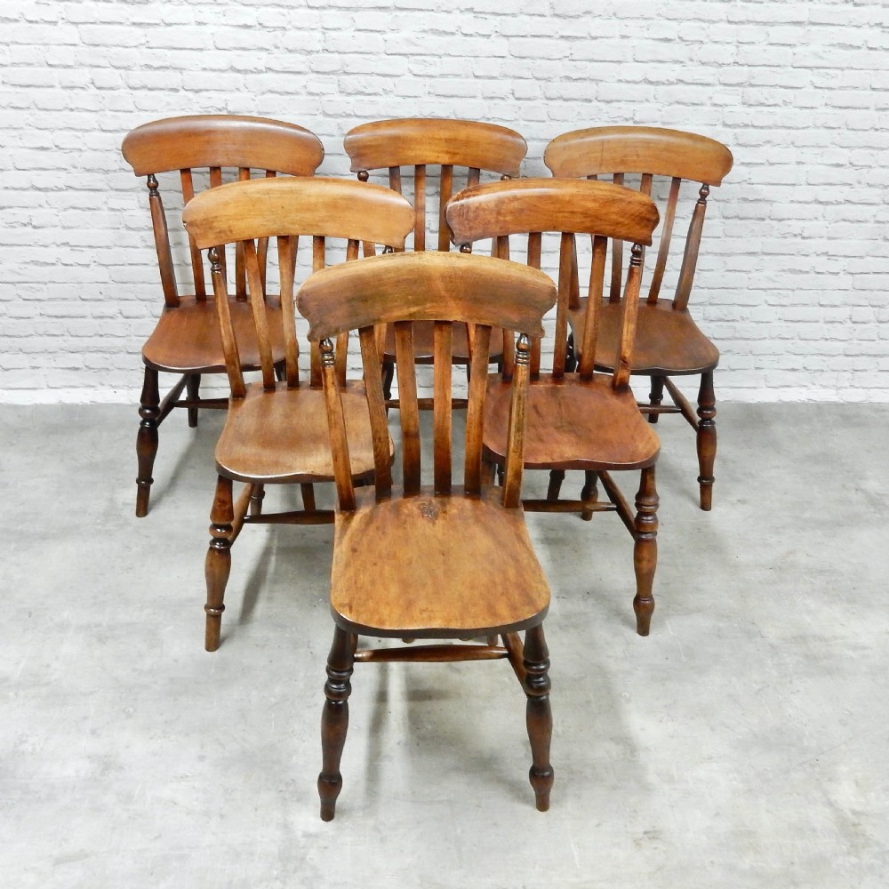 6x Windsor Kitchen Chairs View III