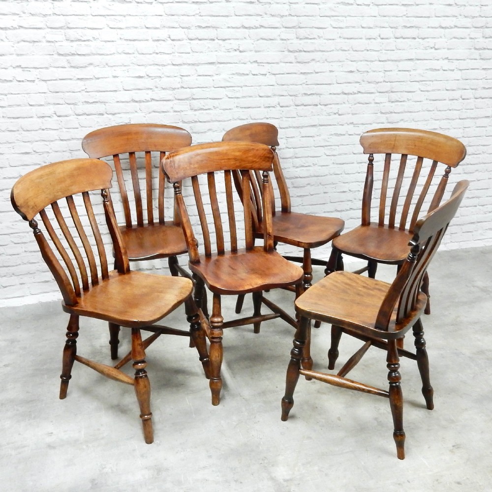 6x Windsor Kitchen Chairs View IV
