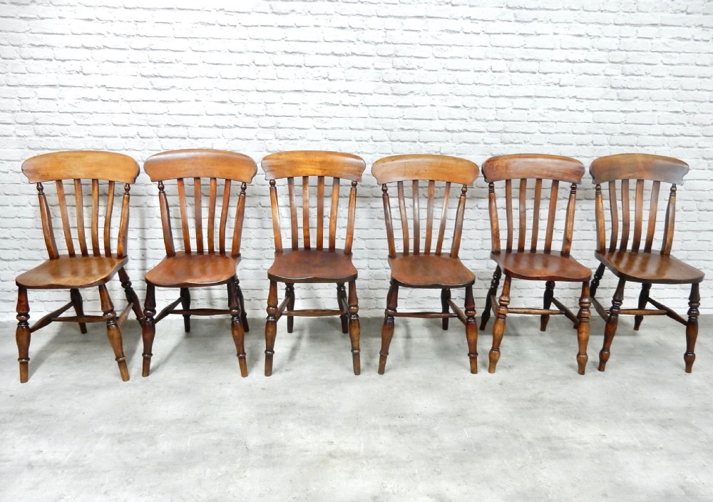 6x Windsor Kitchen Chairs View V